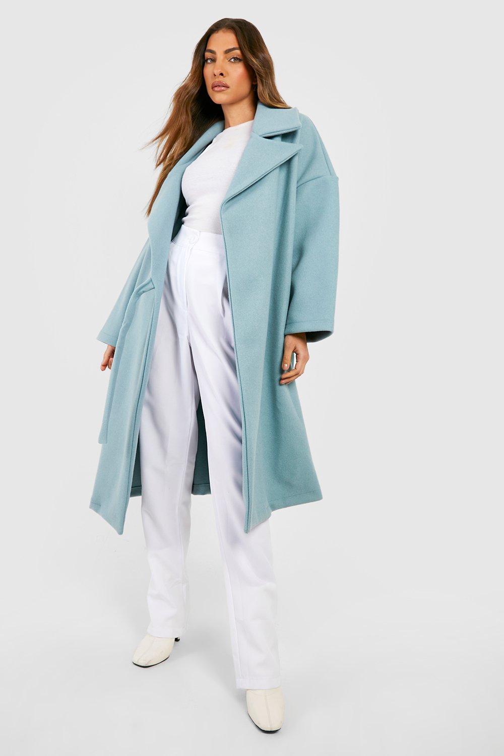 Manteau bleu outlet pastel